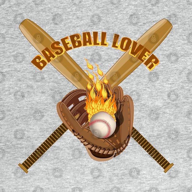 Baseball Lover by Designoholic